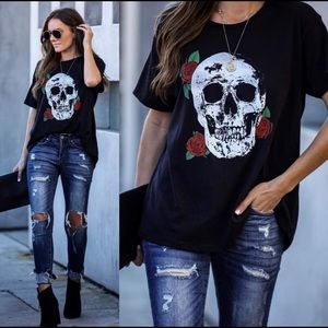 VICI Skeleton Tee Size Medium